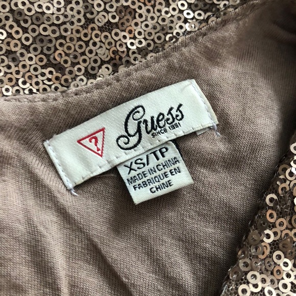 Gold sequin Guess Dress - Picture 4 of 4